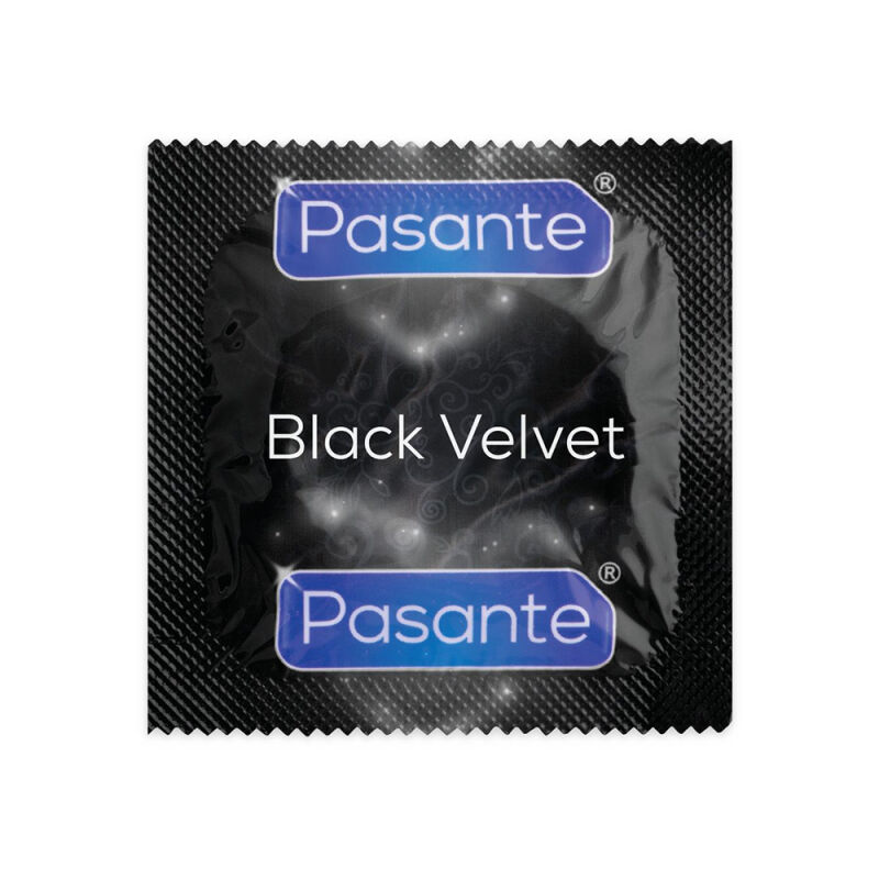 Prezervatīvi Pasante Black Velvet (1 gab.)