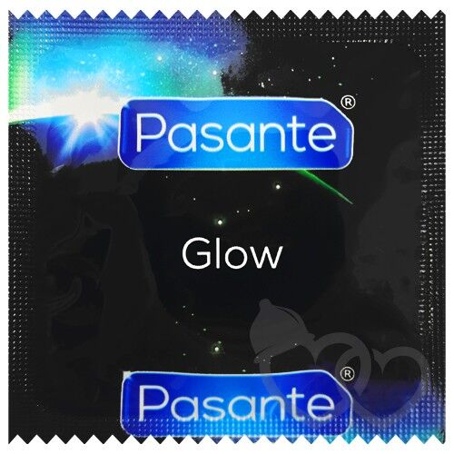 Prezervatyvai Pasante Glow (4 vnt)