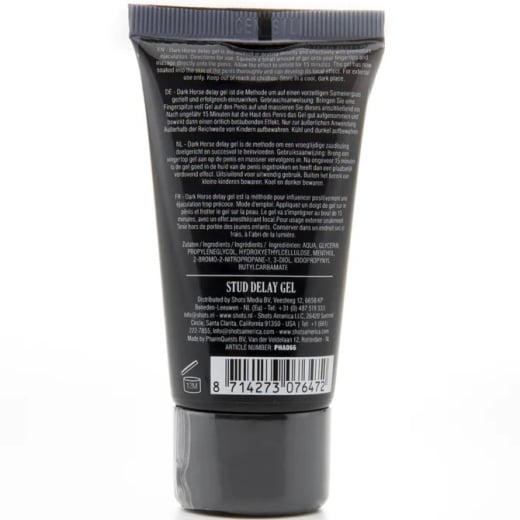 Ejakuliaciją atitolinantis gelis Dark Horse (50 ml)