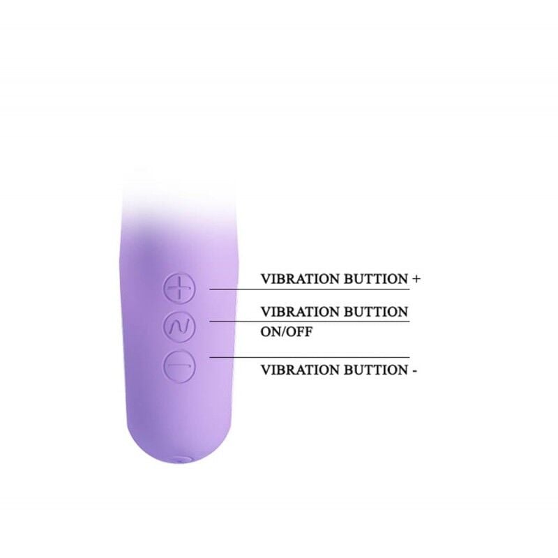 Dubultais vibrators Pretty Love Canrol (violets)
