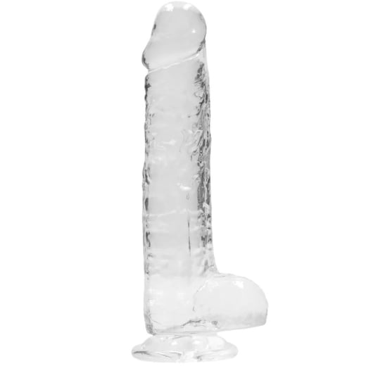 Falo imitatorius Crystal Clear (21 cm) (skaidrus)