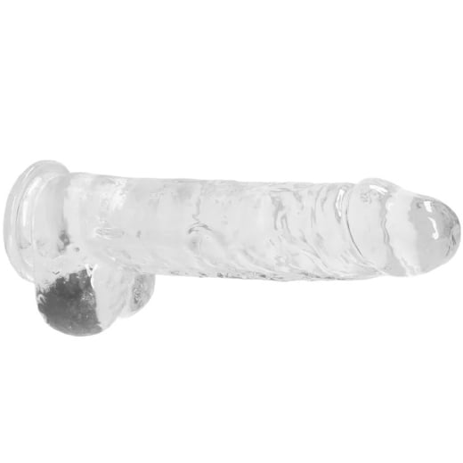 Falo imitatorius Crystal Clear (25 cm) (skaidrus)
