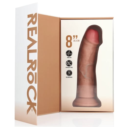 Vibratorius Regular Curved Cock - 8"