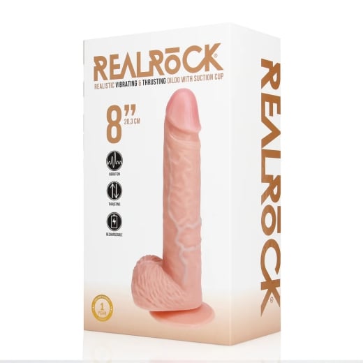 Judantis vibratorius Straight cock 8”