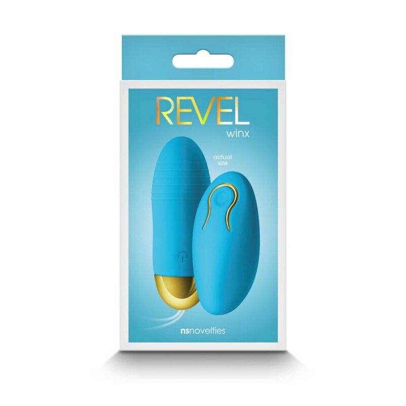Vibruojantis kiaušinėlis Revel Winx (mėlynas)