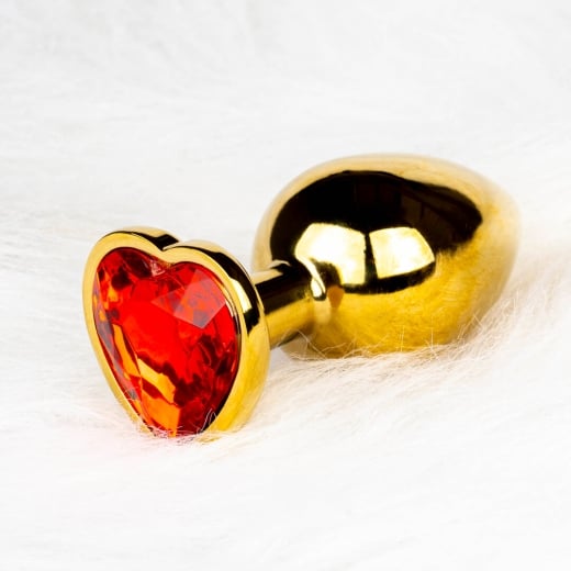 Analinis kaištis Gold Heart Gem (M dydis) 