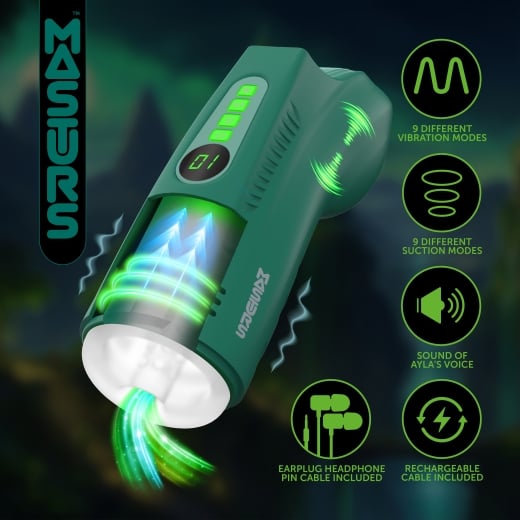 Masturbatorius Ayla - Forest Warrior