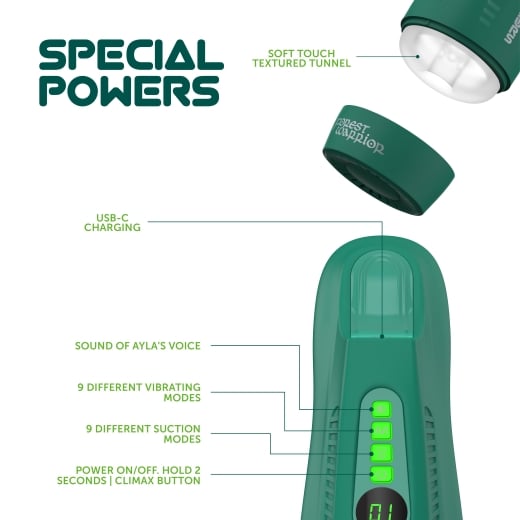 Masturbatorius Ayla - Forest Warrior