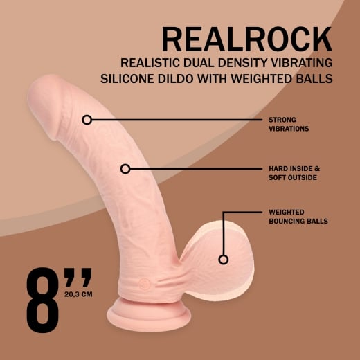 Vibratorius Dual Density 8''