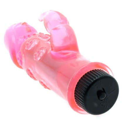 Mini vibratorius Audringas Kiškutis (rožinis)