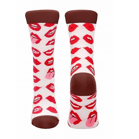 Linksmos kojinės Lip Love (42-46)
