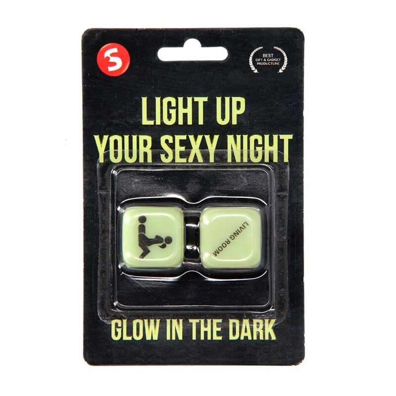 Žaidimo kauliukai Light Up Your Sexy Night