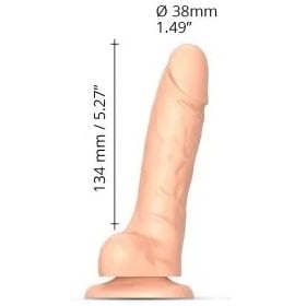Falo imitatorius Sliding Skin Realistic (M dydis)