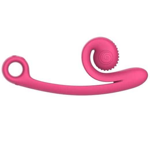 Daugiafunkcis vibratorius Snail Vibe Curve (rožinis)