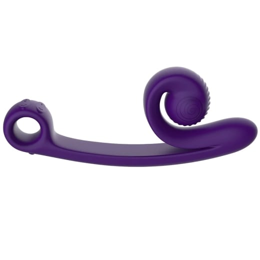 Daugiafunkcis vibratorius Snail Vibe Curve (violetinis)