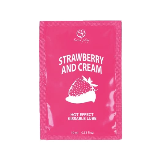 Lubrikants Strawberry & Cream (10 ml)