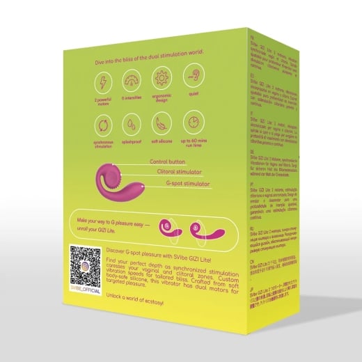 Vibratorius Gizi Lite (rožinė)