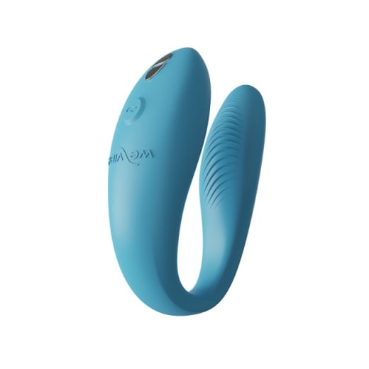 Porų vibratorius We-Vibe Sync Go (mėlynas)