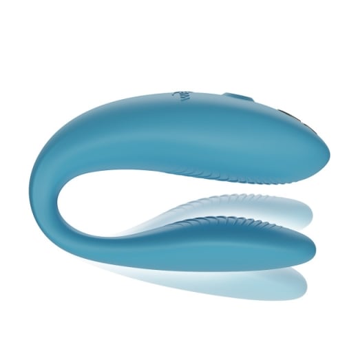 Porų vibratorius We-Vibe Sync Go (mėlynas)