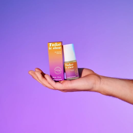 Ejakuliaciją atitolinantis gelis Take It Slow (30 ml)