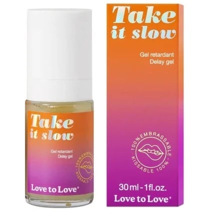 Ejakuliaciją atitolinantis gelis Take It Slow (30 ml)