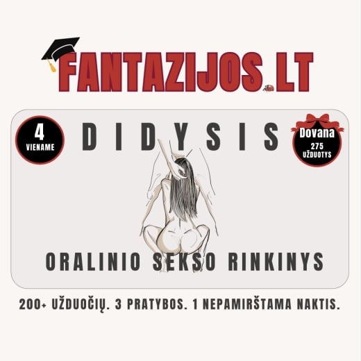 Didysis Fantazijų Oralinio Sekso Rinkinys