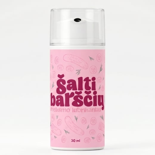 Vandens pagrindo lubrikantas Šaltibarščiai (30 ml)