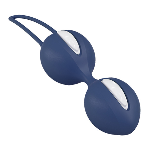Vaginaliniai kamuoliukai Duo (mėlyna/balta)