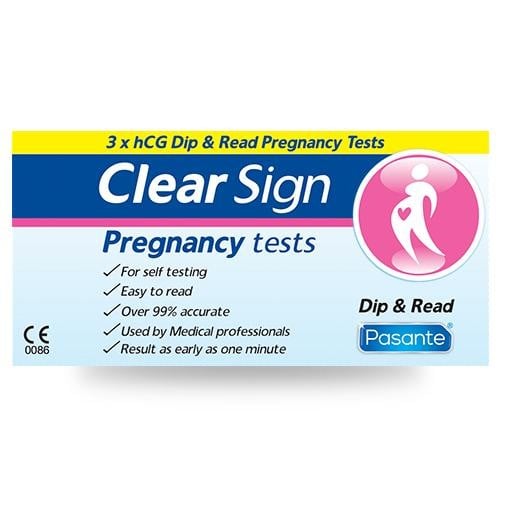 Grūtniecības tests Clear Sign Midstream (3 gab.)