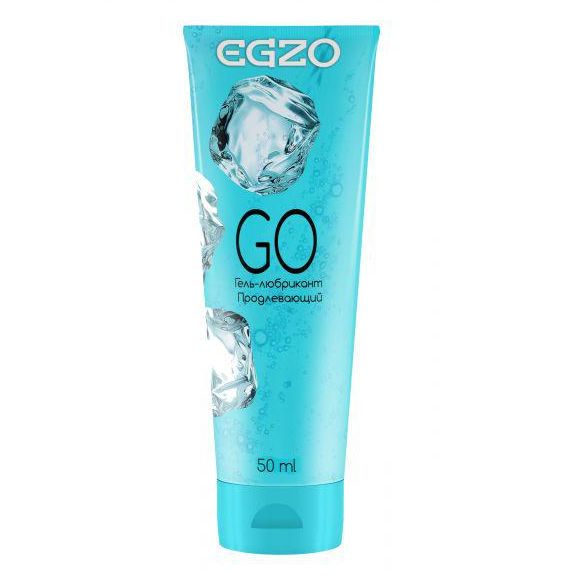 Šaldantis vandens pagrindo lubrikantas Egzo GO (50 ml)