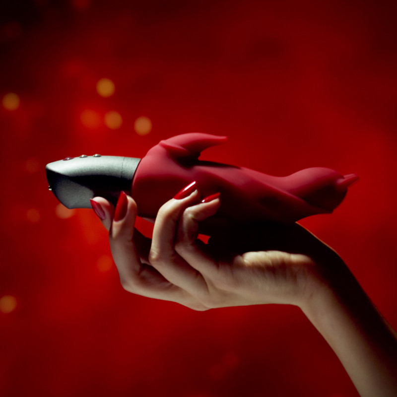 Fun Factory vibratorius Seksualus velniūkštis (raudonas)