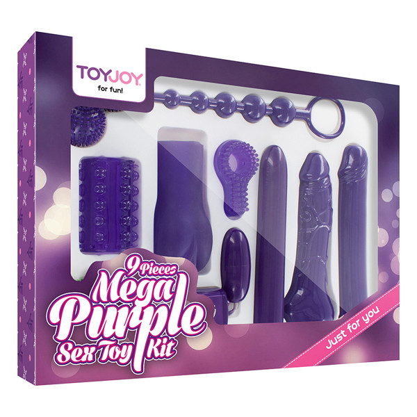 Seksmänguasjade komplekt Purple Kit