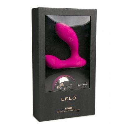 Prostatos masažuoklis LELO Hugo (rožinis)