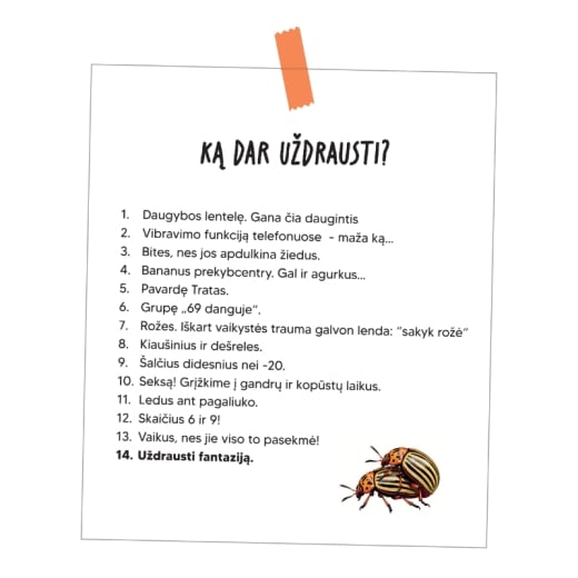 Marškinėliai Draudimas