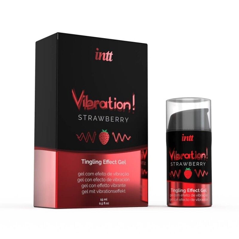 Gelis porai Vibration Strawberry (15 ml)