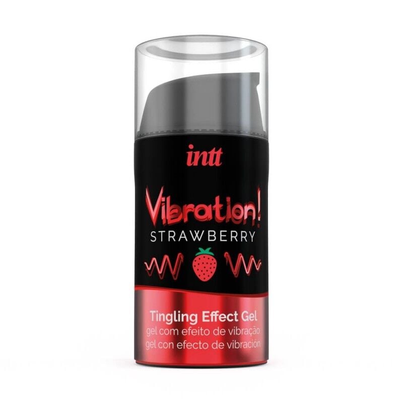 Стимулирующий гель для пар Vibration Strawberry (15 мл)