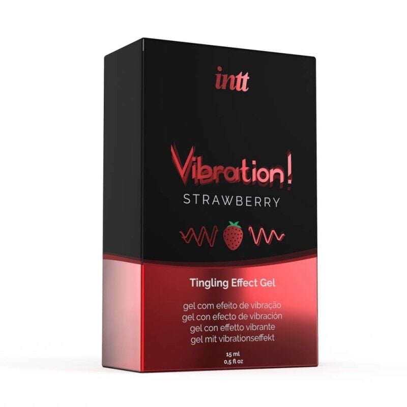 Geel paaridele Vibration Strawberry (15 ml)