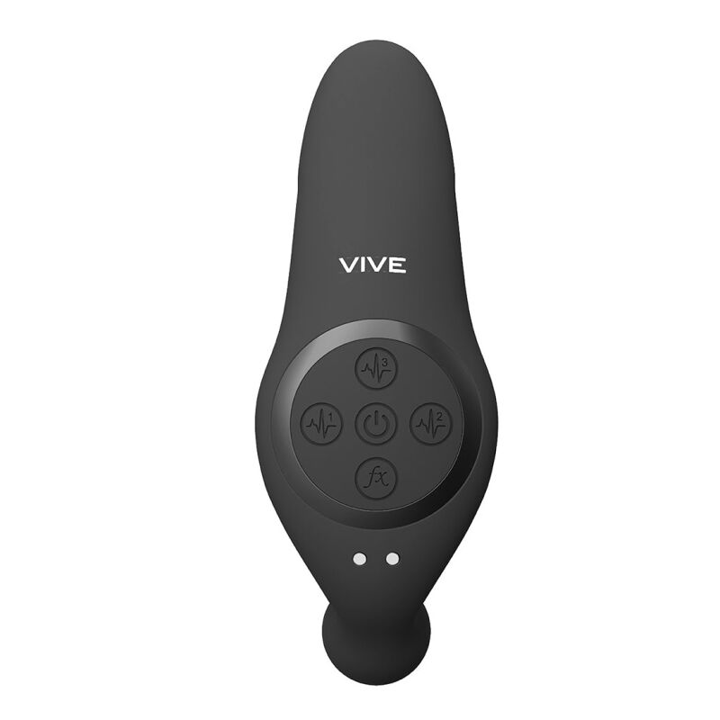 Trīskāršs vibrators Vive Kata (melns)
