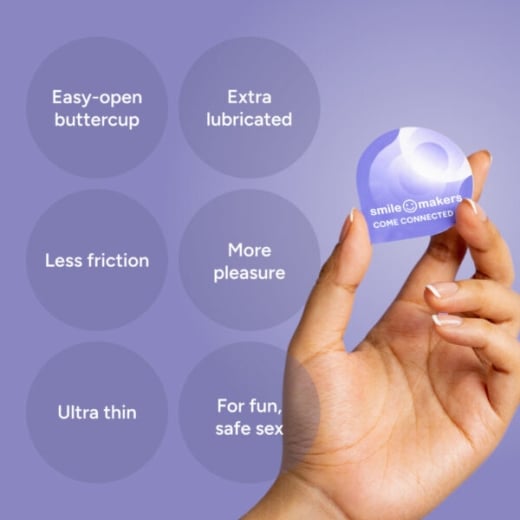 Prezervatyvai Come Connected (10 vnt.)