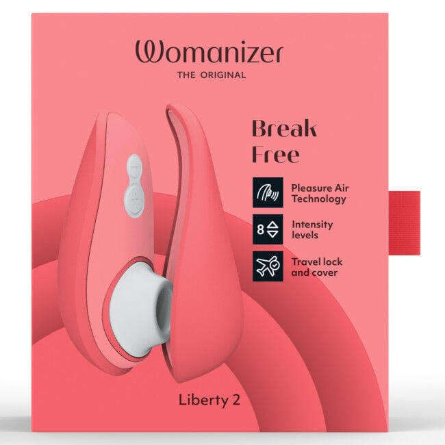 Klitorio stimuliatorius Liberty 2 (rožinis)