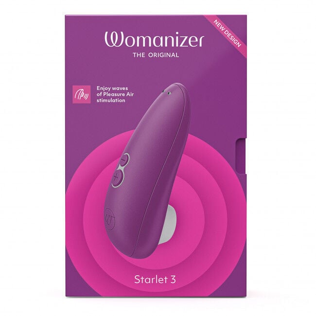Стимулятор клитора Womanizer Starlet 3 (фиолетовый)
