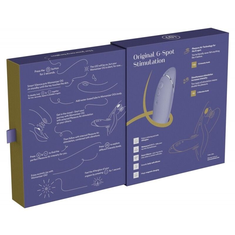 Vibratorius Womanizer OG (violetinis)