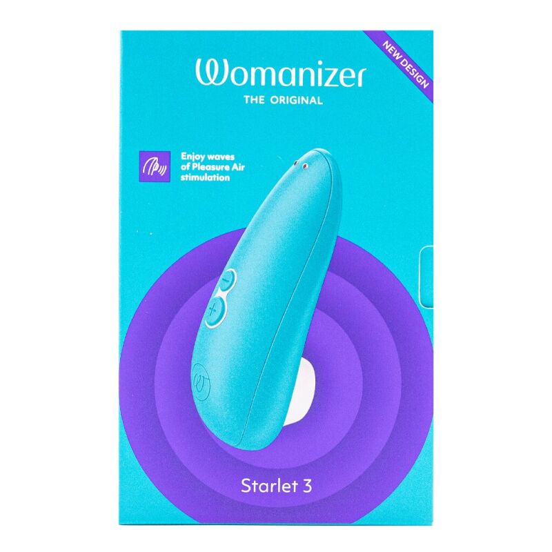 Klitorio stimuliatorius Womanizer Starlet 3 (žydras)