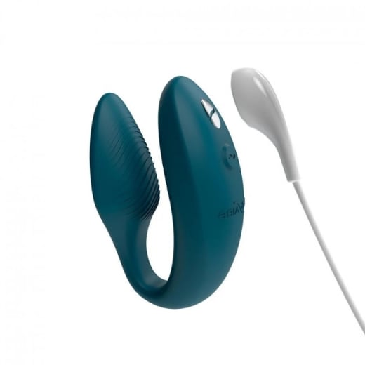 Porų vibratorius We-Vibe Sync 2 (žalias)