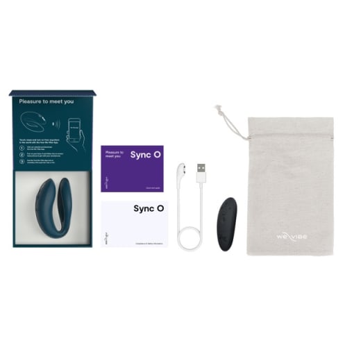 Porų vibratorius We-Vibe Sync O (žalias)