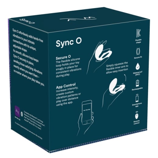 Porų vibratorius We-Vibe Sync O (žalias)