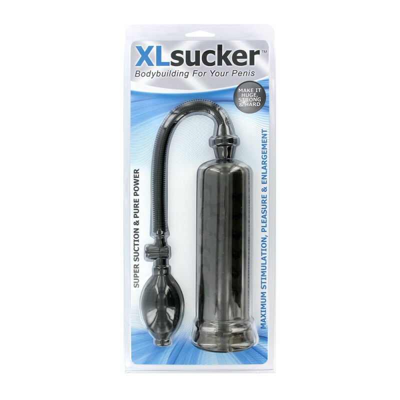 Dzimumlocekļa sūknis XL Sucker (melns)