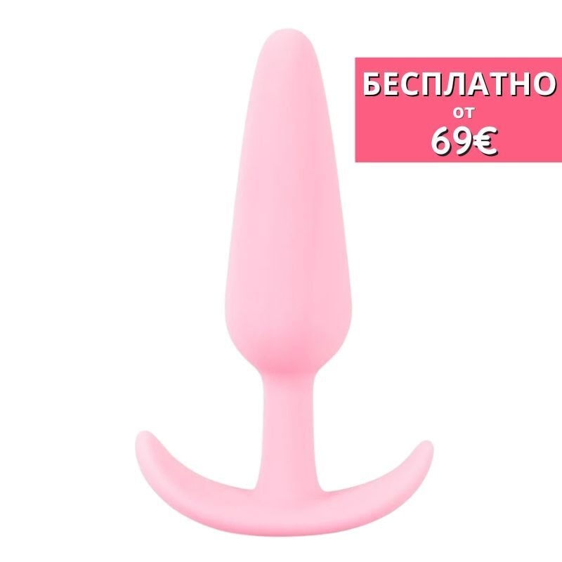 Анальная пробка Cuties Mini (розовая)