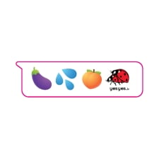 Наклейка Emoji (6 x 2 см)