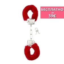 Наручники Furry Handcuffs (красные)